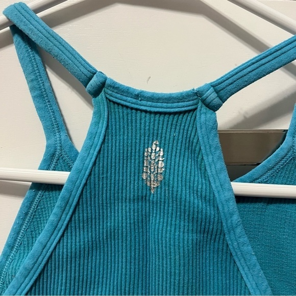 Free People Movement Tropical Teal Happiness Runs/Prajna Set XS/S - Picture 4 of 10